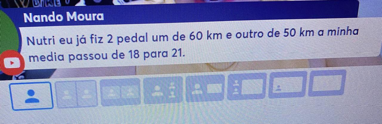 Depoimento de Nando Moura: média subiu de 18 para 21 km/h